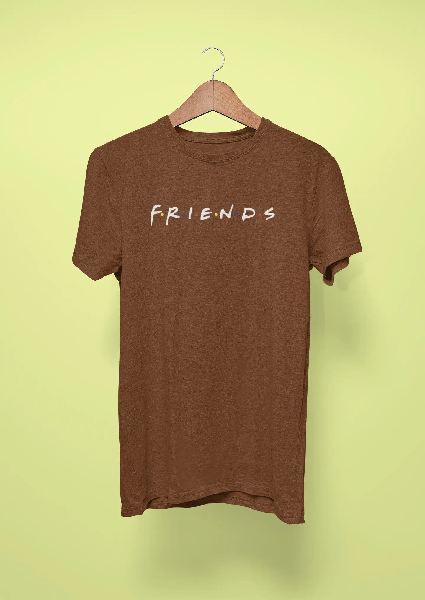 friends sitcom logo brown 2