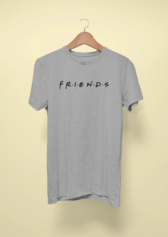 friends sitcom logo grey 2