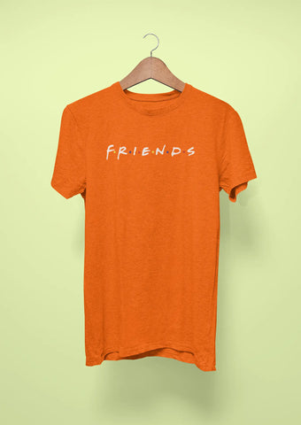 friends sitcom logo orange 2