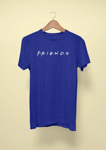 friends sitcom logo royal blue 2