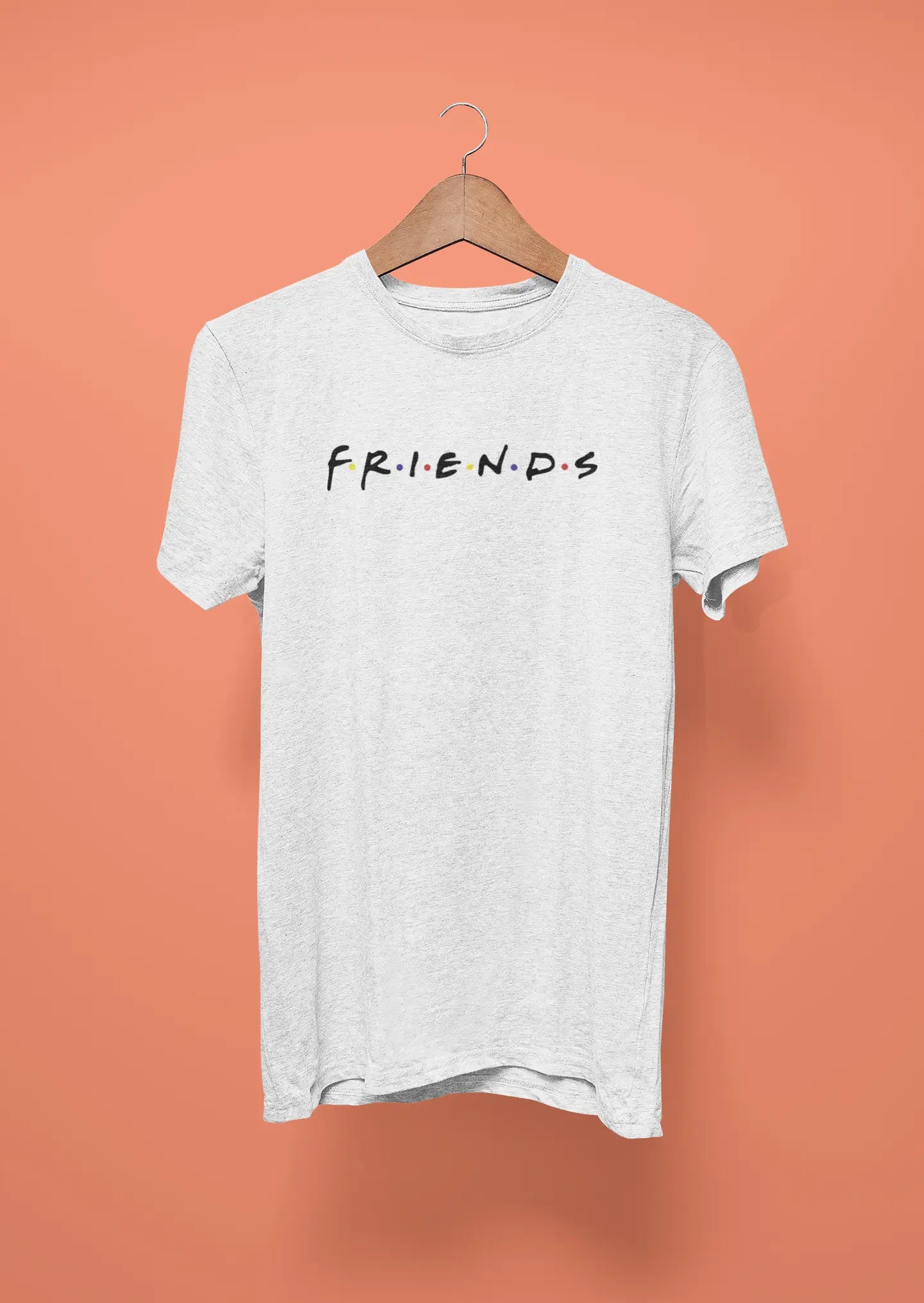 friends sitcom logo white 2