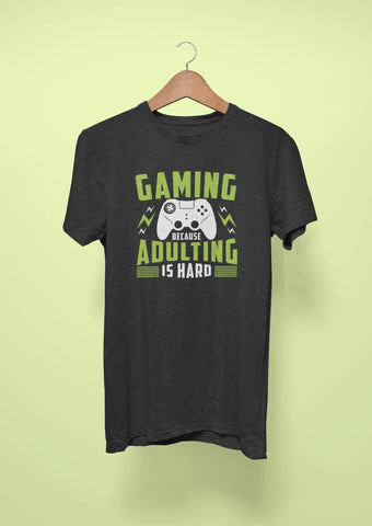 gaming because adulting is hard black