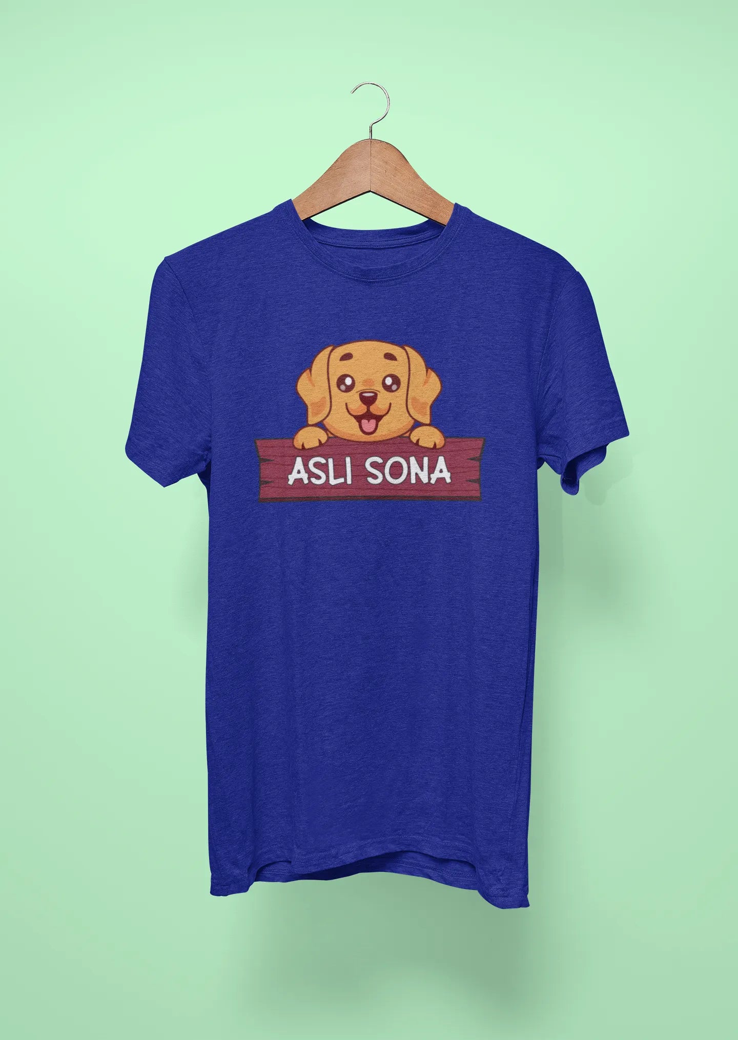 golden retriever asli sona royal blue