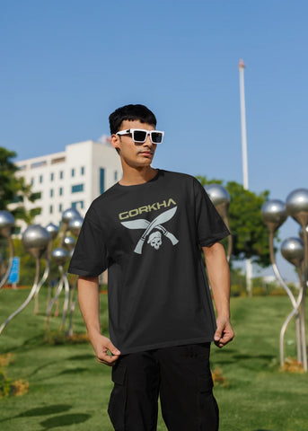 Gorkha Kukri Oversized T-Shirt