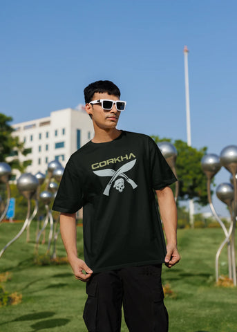 Gorkha Kukri Oversized T-Shirt