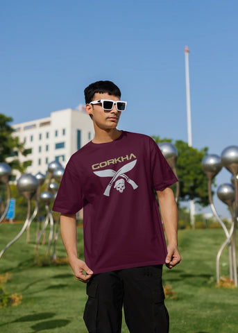 Gorkha Kukri Oversized T-Shirt