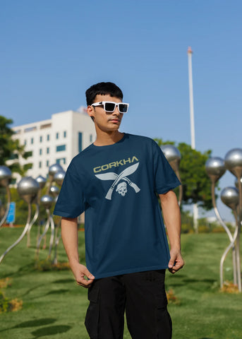 Gorkha Kukri Oversized T-Shirt