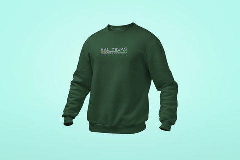 hal tejas unisex sweatshirt green