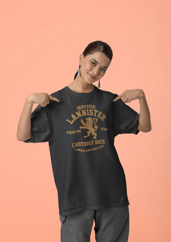 House Lannister - Hear me Roar - Oversized T-Shirt