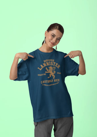 House Lannister - Hear me Roar - Oversized T-Shirt