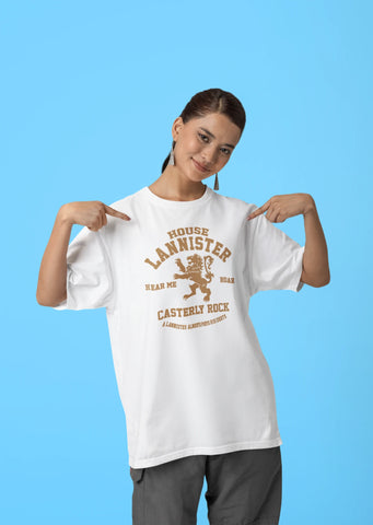 House Lannister - Hear me Roar - Oversized T-Shirt
