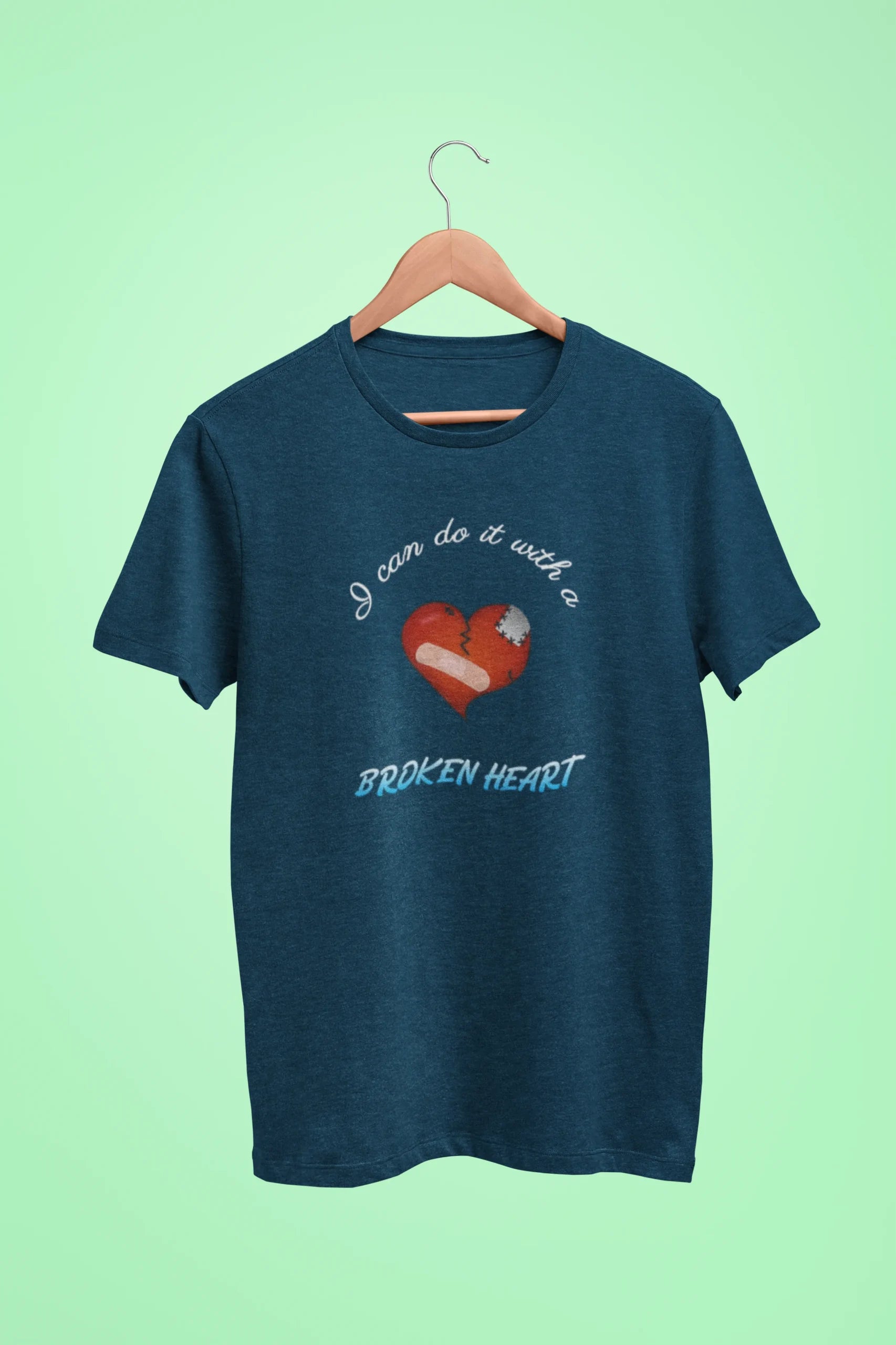 i can do it with a broken heart oversized t shirt navy blue scaled