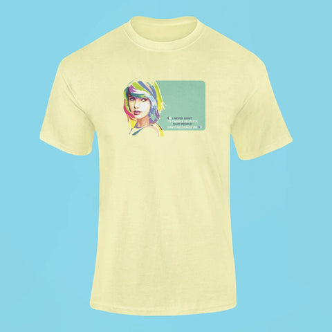 i never want to change so much that people cant recognize me t shirt butter yellow