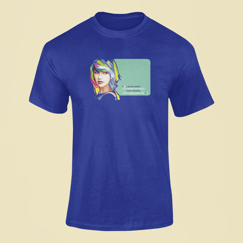 i never want to change so much that people cant recognize me t shirt royal blue