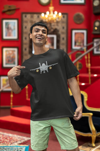 IAF Fighter Jet Oversized T-Shirt