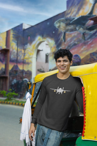 IAF Fighter Jet Oversized Unisex Sweatshirt