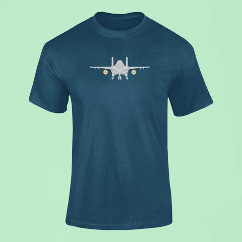 iaf fighter jet t shirt navy blue