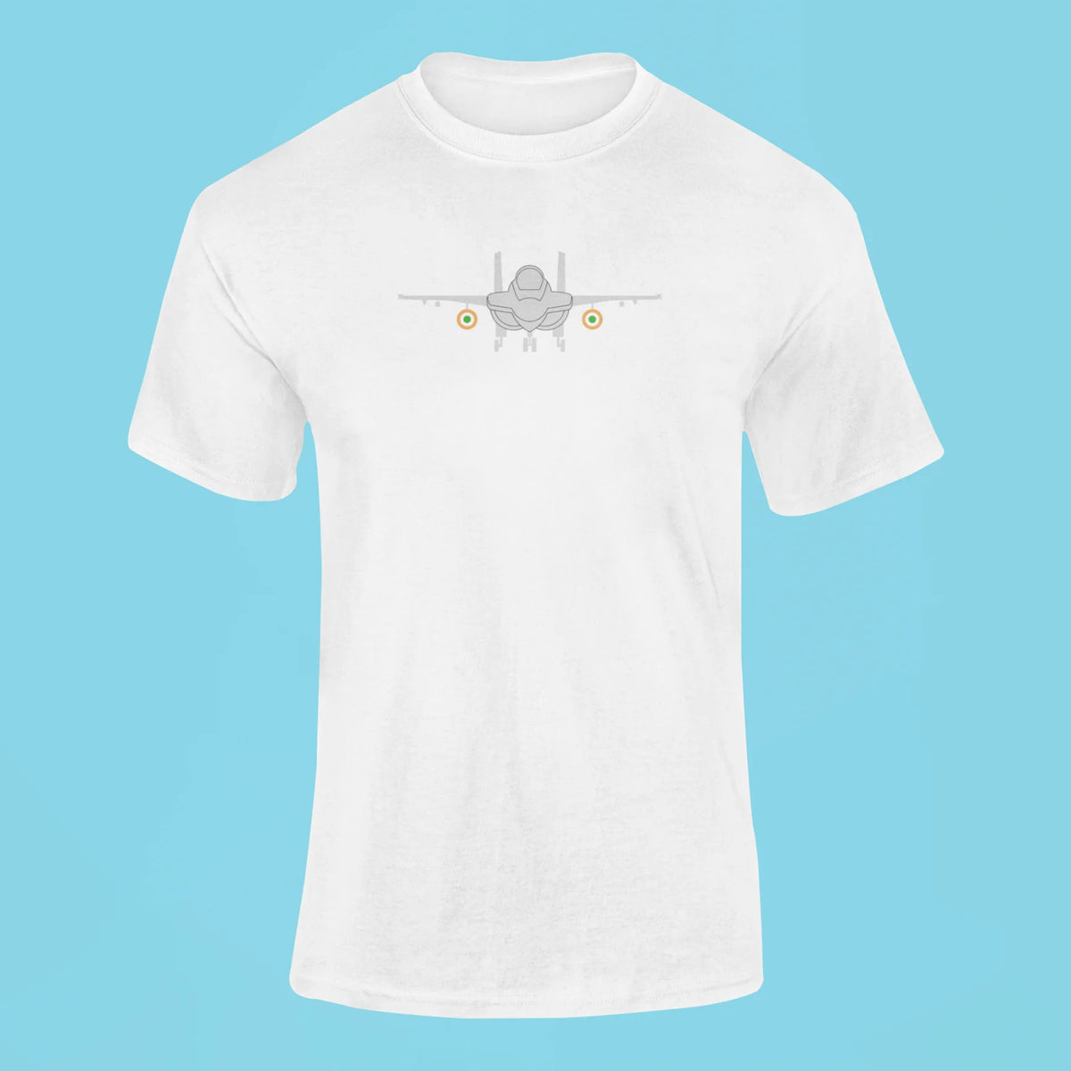 iaf fighter jet t shirt white