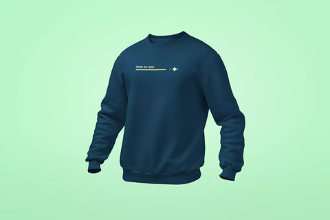 iaf jet unisex sweatshirt navy blue