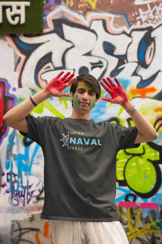 Indian Naval Force Oversize T-Shirt