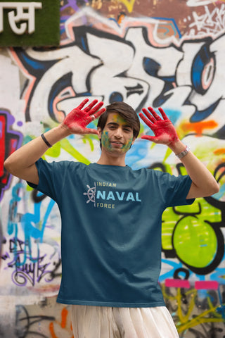 Indian Naval Force Oversize T-Shirt