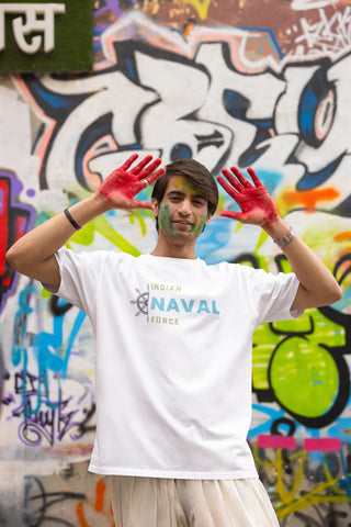 Indian Naval Force Oversize T-Shirt