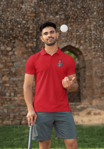 Indian Navy Anchor Polo T-Shirt