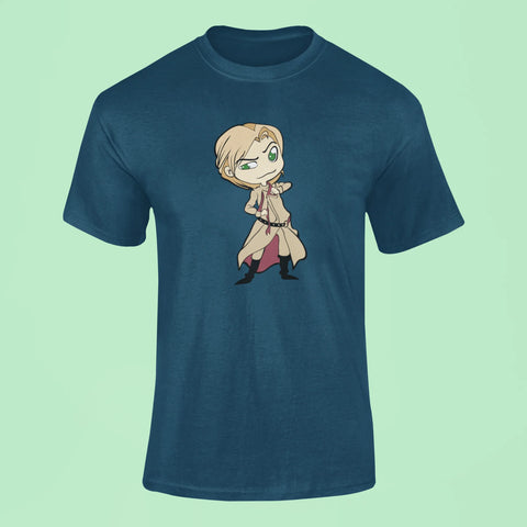 jaime lannister t shirt navy blue