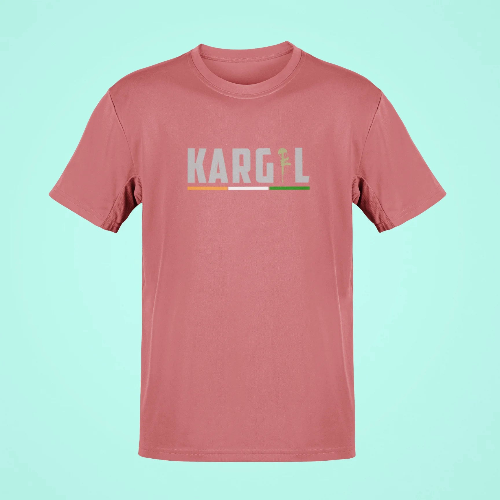 kargil oversized t shirt rose