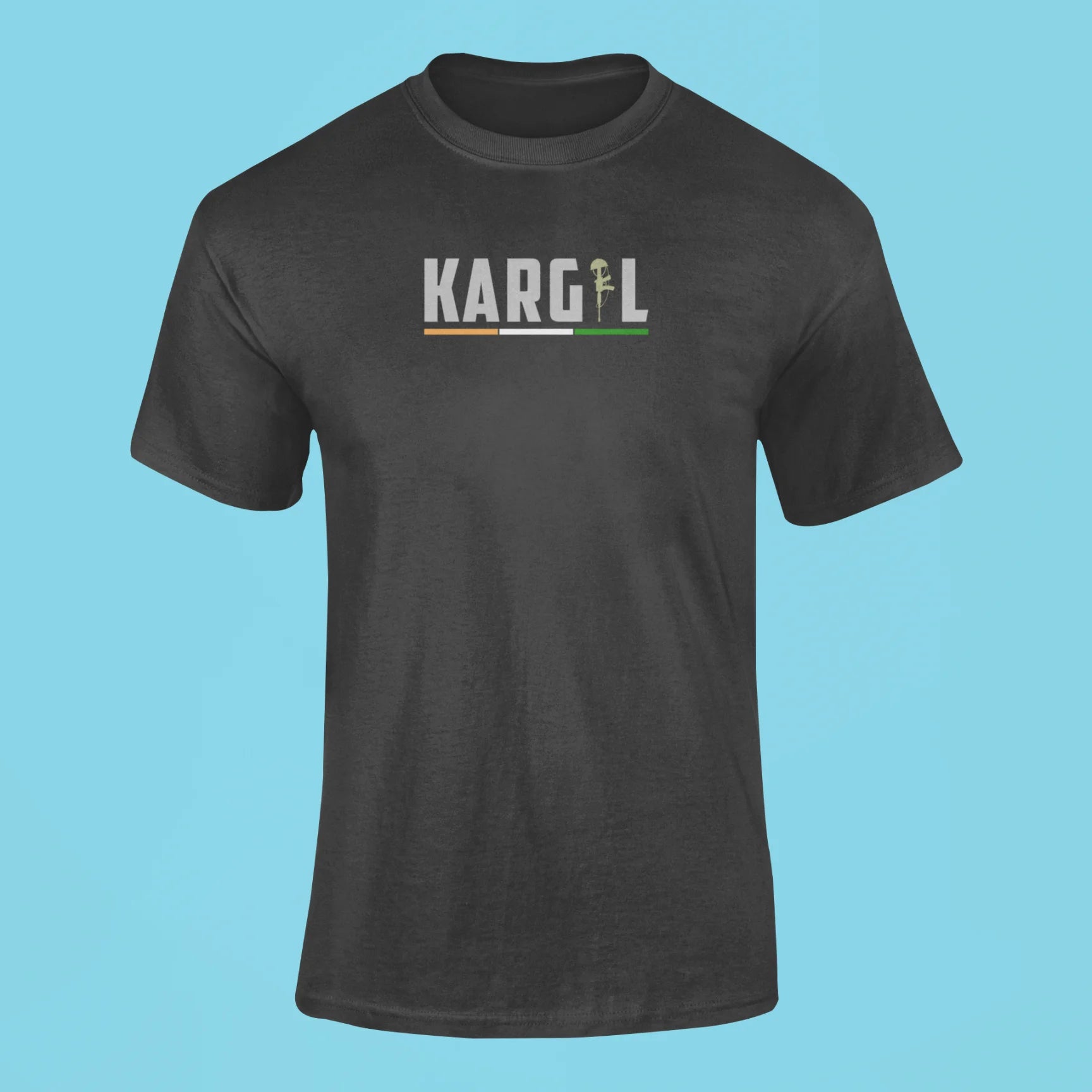 kargil t shirt black