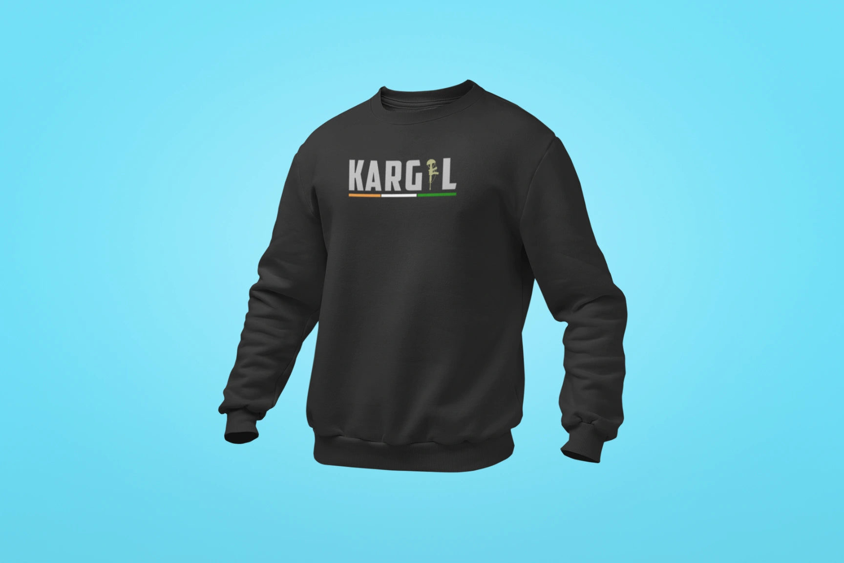 kargil unisex sweatshirt black