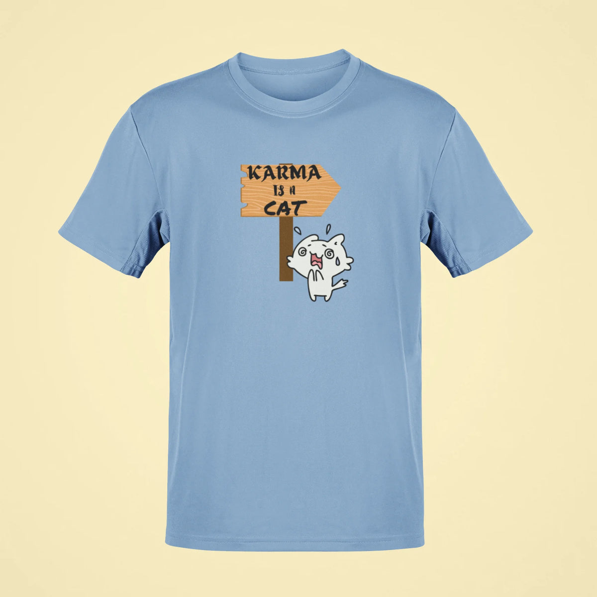 karma is a cat oversized t shirt 5 baby blue