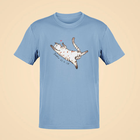 karma is a cat oversized t shirt baby blue 1