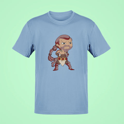 khal drogo oversized t shirt baby blue