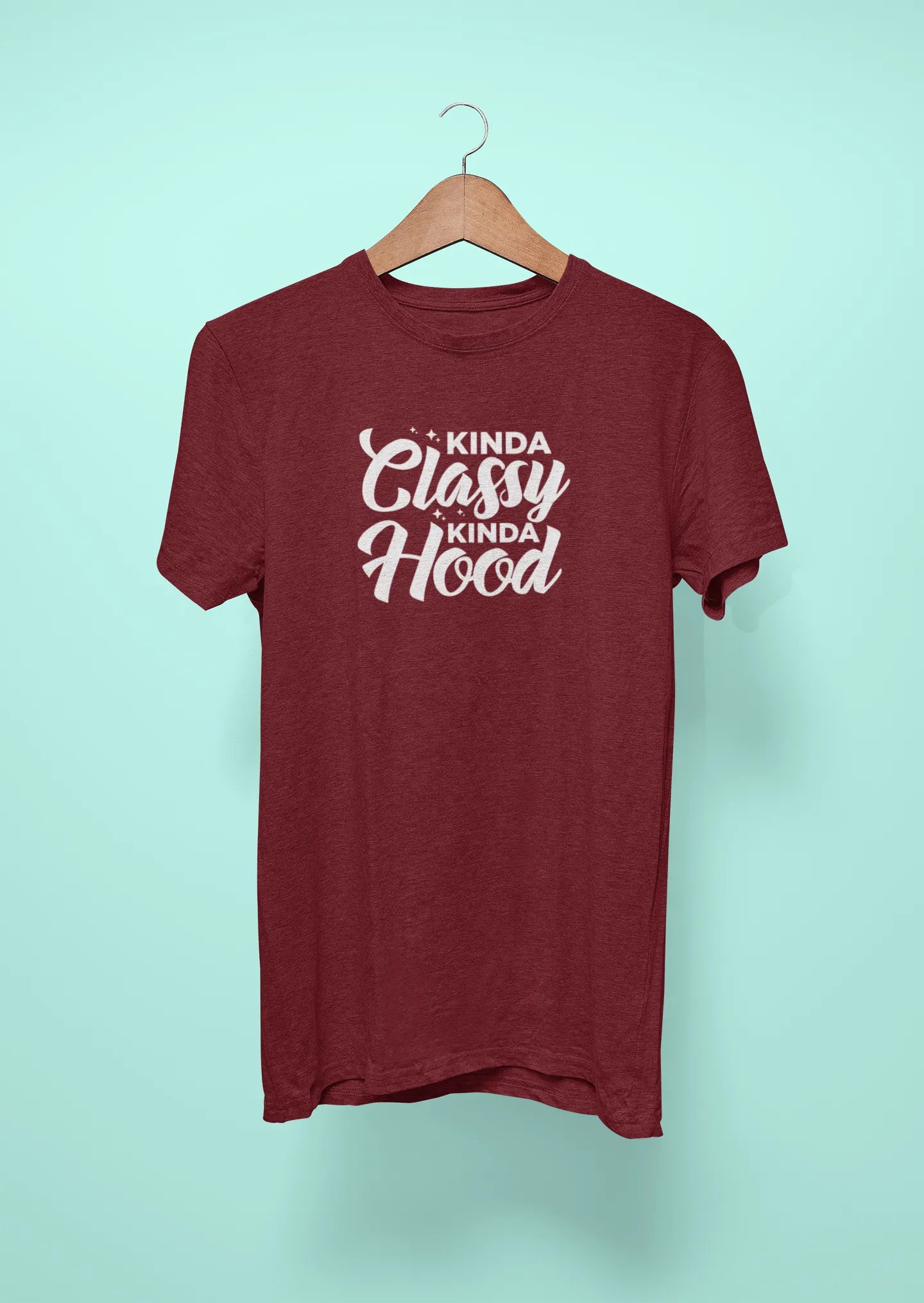 kinda classy kinda hood maroon