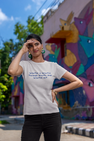 Labyrinth - breathe in breathe through breath deep breathe out T-Shirt