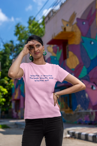 Labyrinth - breathe in breathe through breath deep breathe out T-Shirt