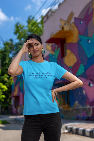 Labyrinth - breathe in breathe through breath deep breathe out T-Shirt