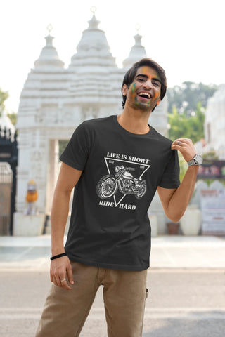 Life is short, Ride hard T-Shirt