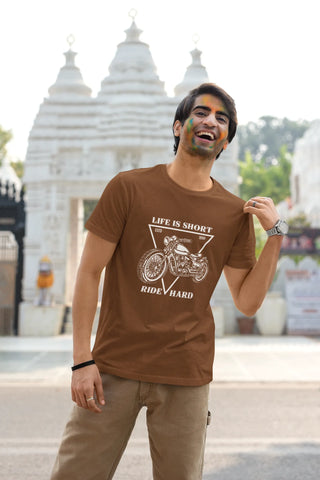 Life is short, Ride hard T-Shirt