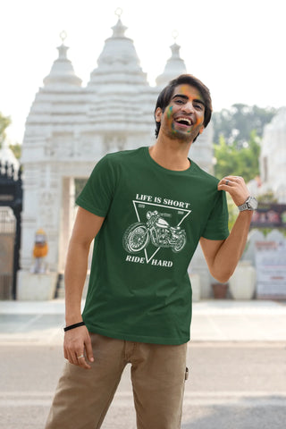 Life is short, Ride hard T-Shirt