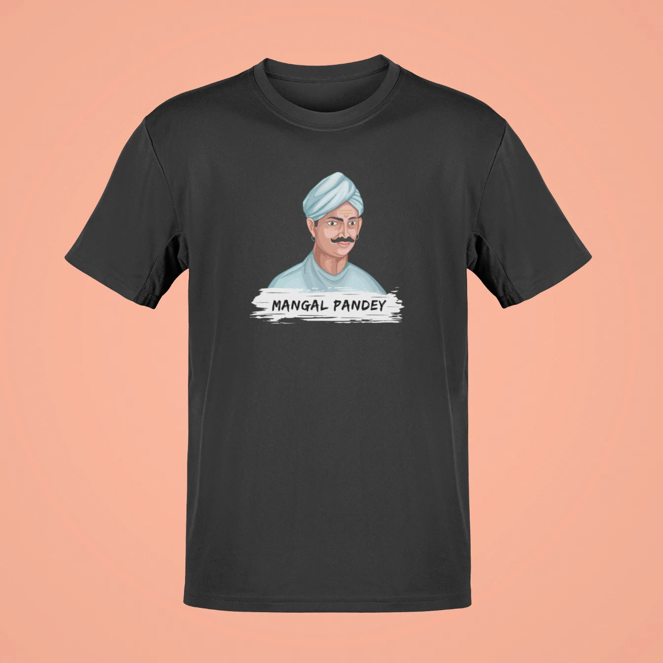 mangal pandey oversized t shirt black