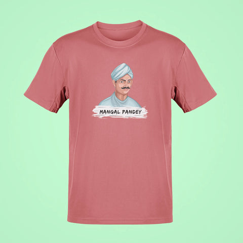 mangal pandey oversized t shirt rose