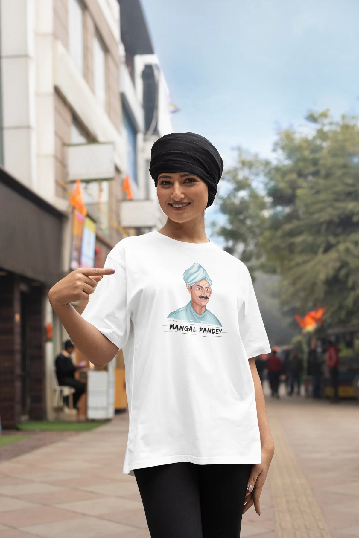 Mangal Pandey Oversized T-Shirt