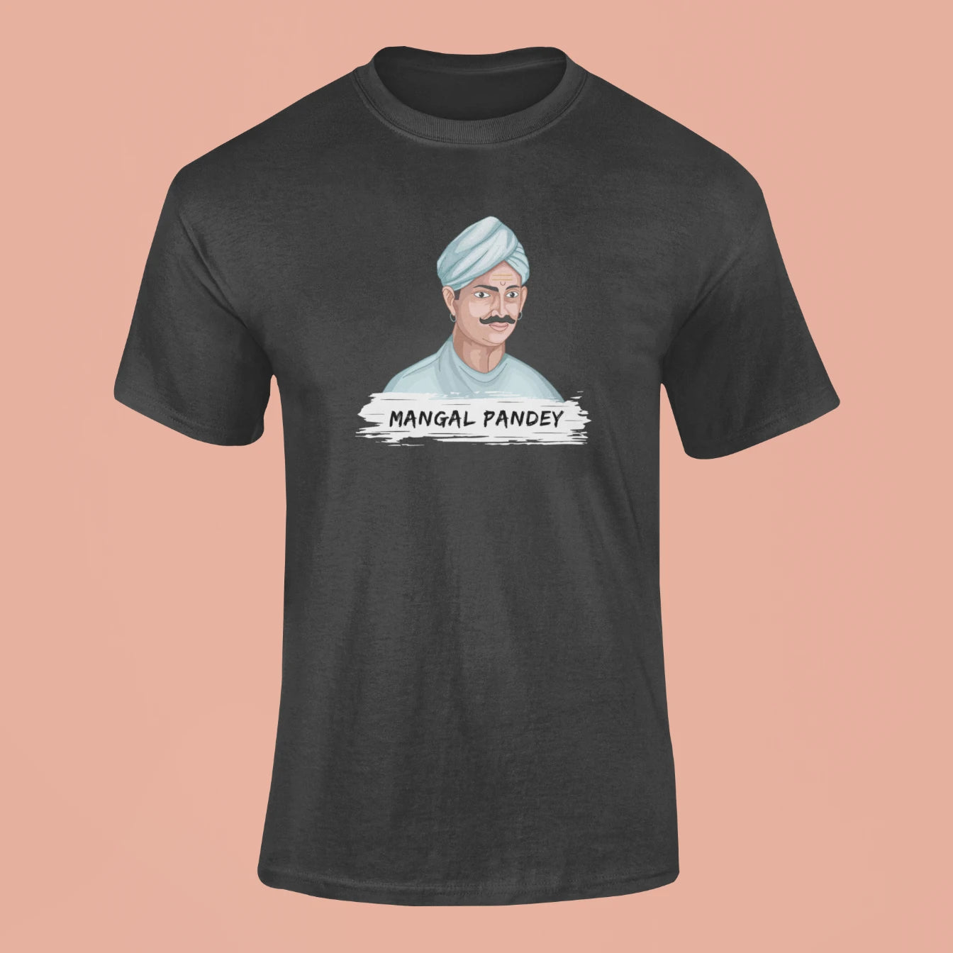 mangal pandey t shirt black