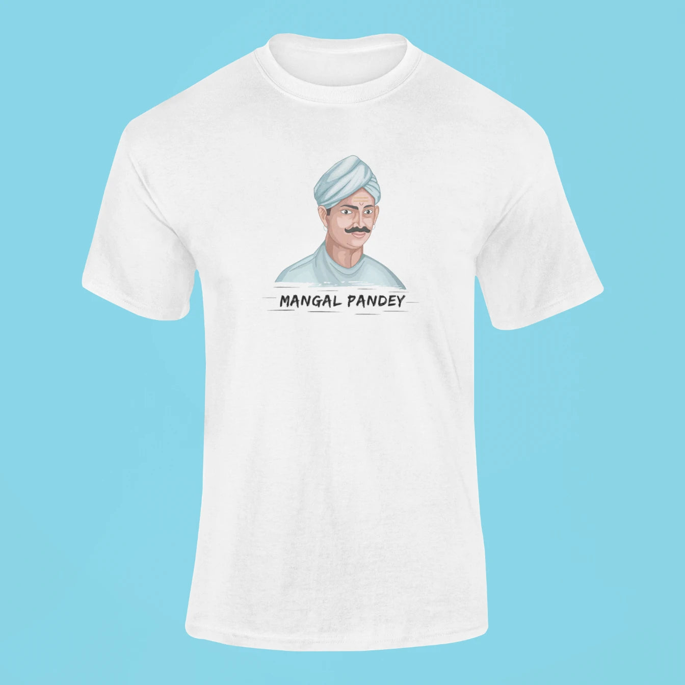 mangal pandey t shirt white