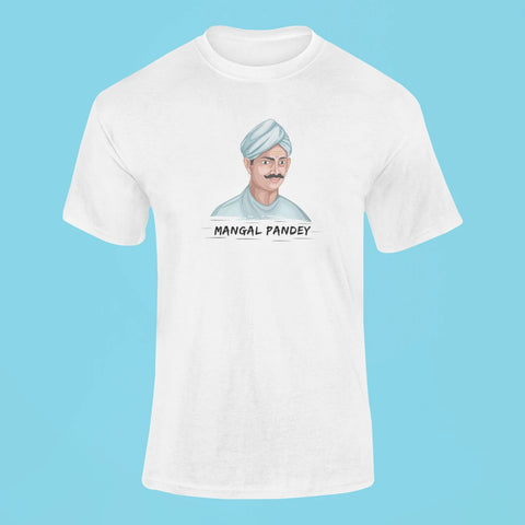 mangal pandey t shirt white