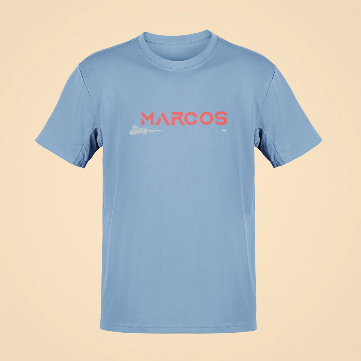 marcos oversized t shirt baby blue