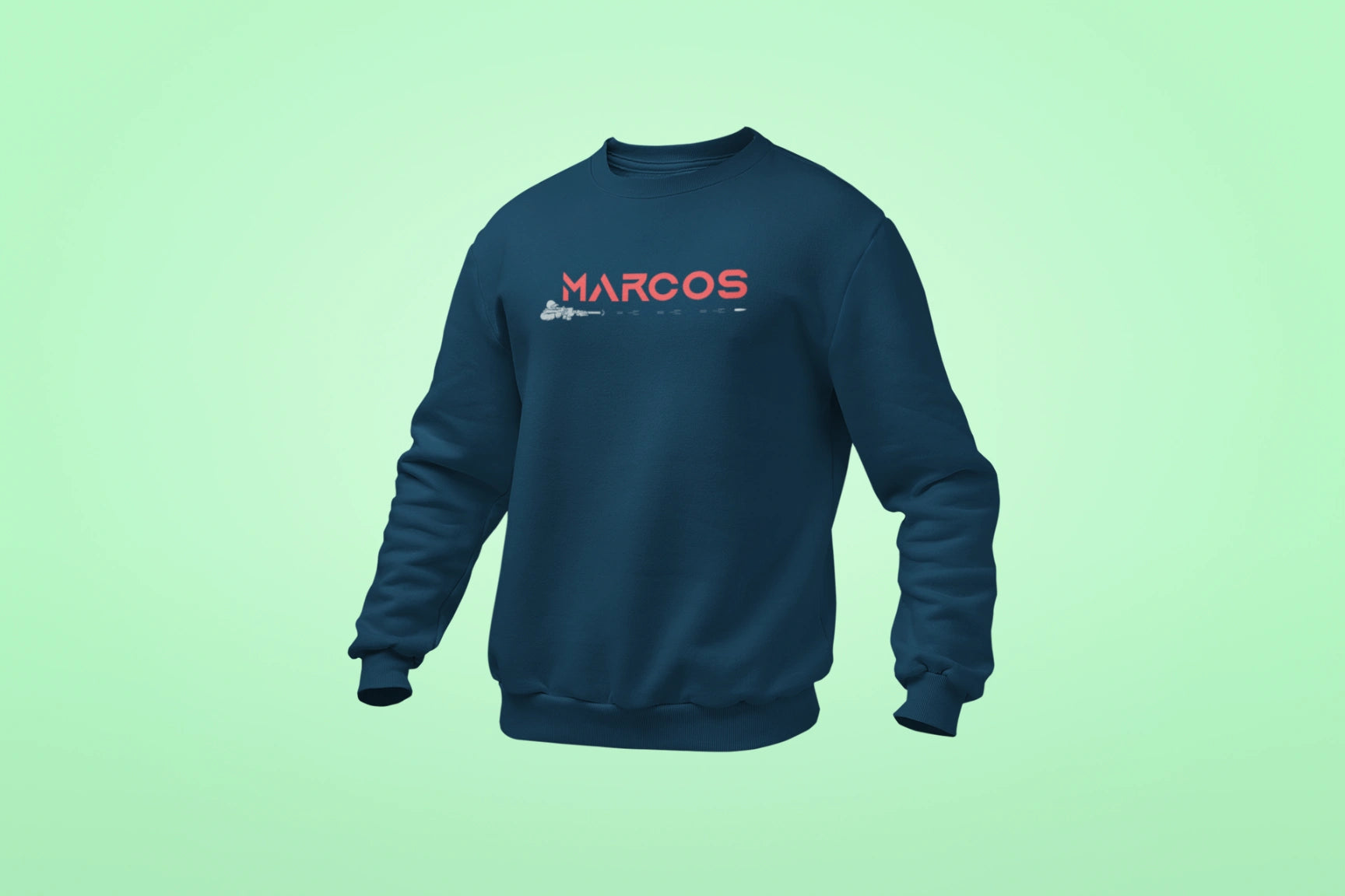 marcos unisex sweatshirt navy blue