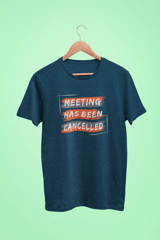 meeting has been cancelled oversize t shirt navy blue scaled